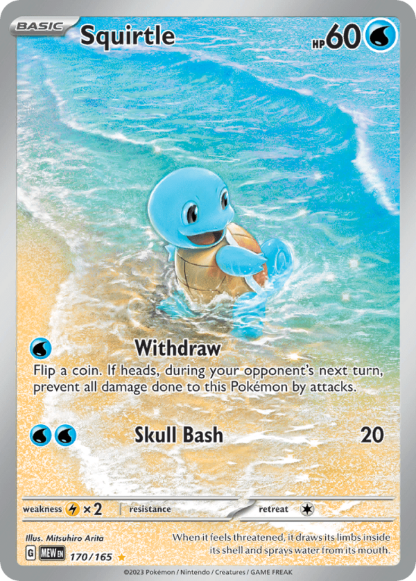 Squirtle [Bolla | Ritirata] Illustration Rare | 170/165