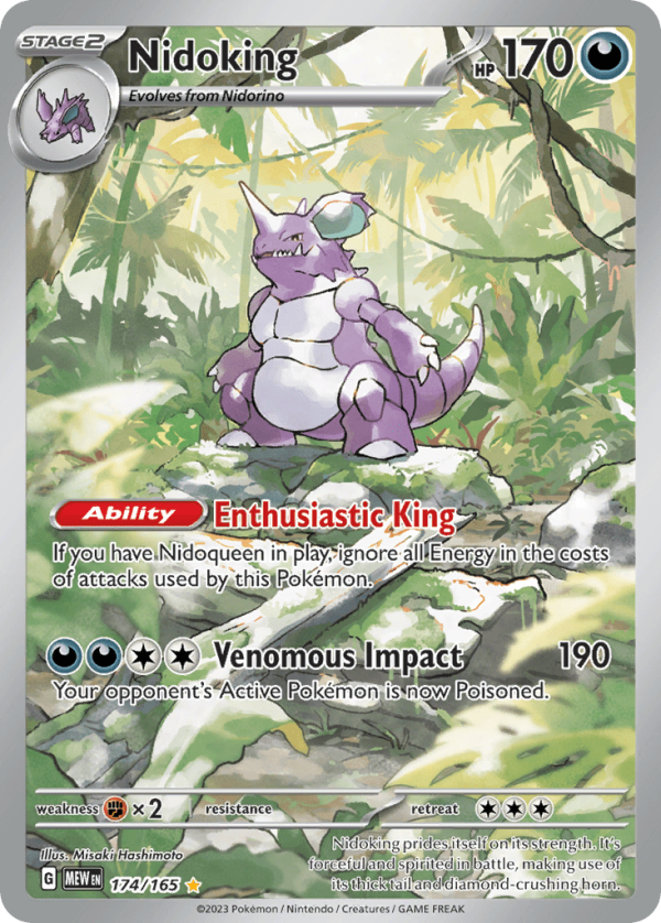 Nidoking Illustration Rare | 174/165