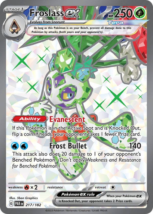 Froslass ex Ultra Rare | 217/182