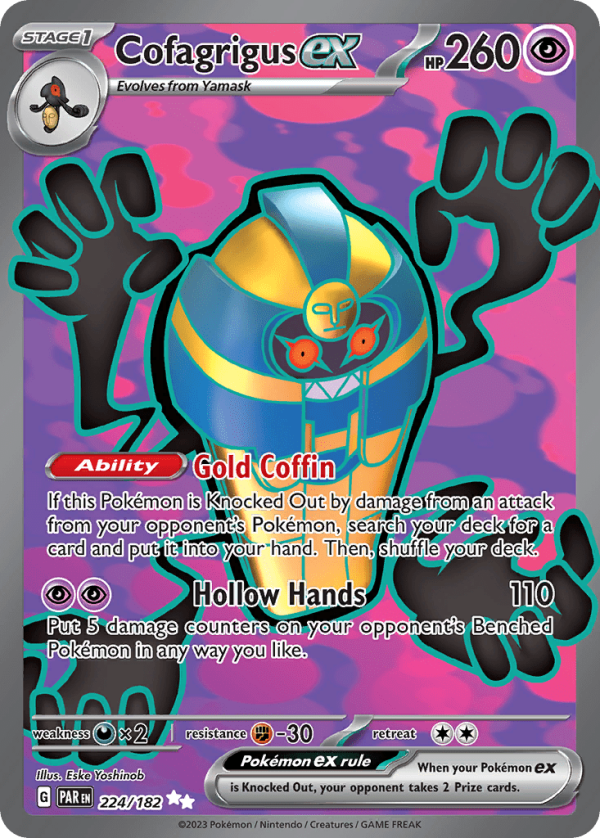 Cofagrigus ex Ultra Rare | 224/182