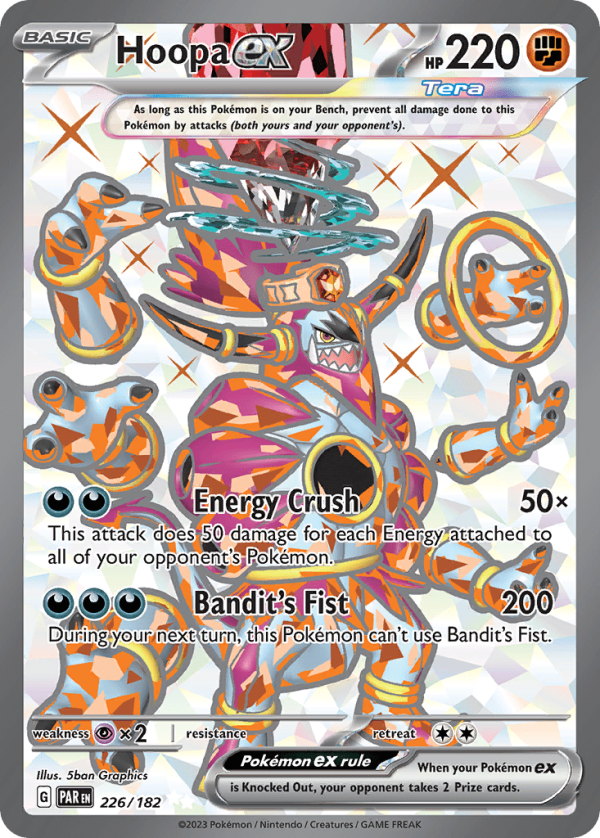 Hoopa ex Ultra Rare | 226/182