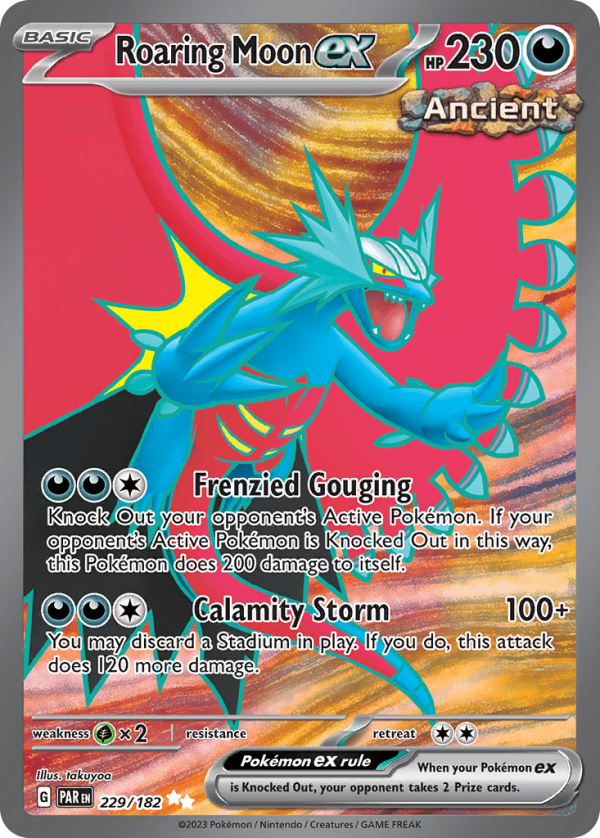 Lunaruggente ex Ultra Rare | 229/182 (Roaring Moon ex)