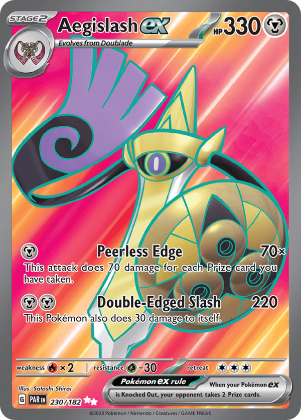 Aegislash ex Ultra Rare | 230/182