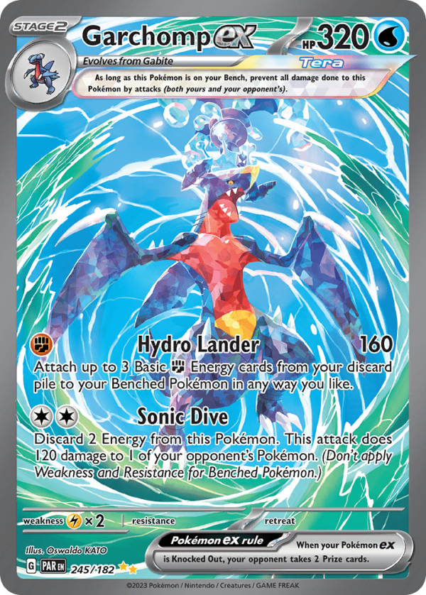 Garchomp ex Special Illustration Rare | 245/182