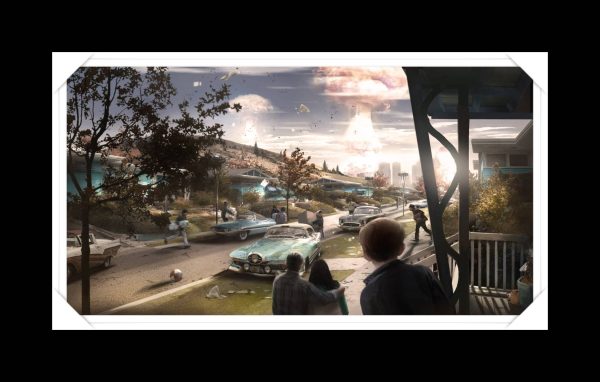 Poster A4 FALLOUT 4: Artwork - Esplora Wasteland con Questi Poster Artistici