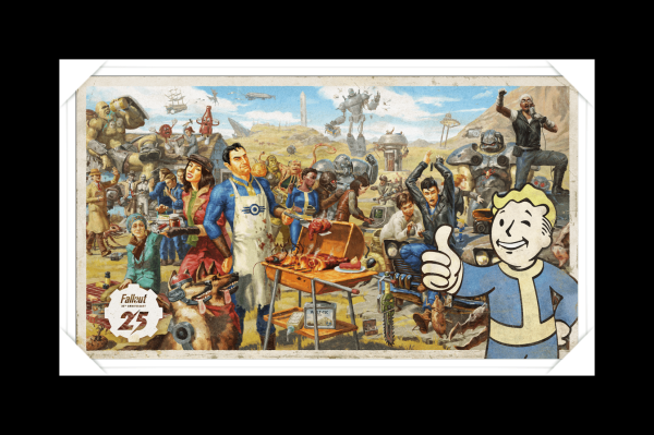 Poster A4 FALLOUT 4: Artwork - Esplora Wasteland con Questi Poster Artistici