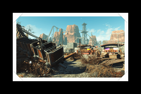 Poster A4 FALLOUT 4: Artwork - Esplora Wasteland con Questi Poster Artistici