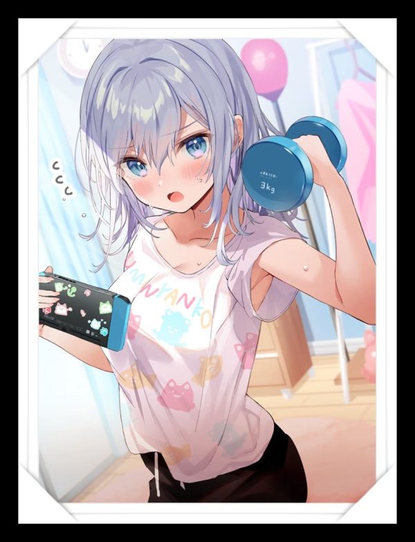 SEXY Waifu Anime Girl – Hentai Art – Poster