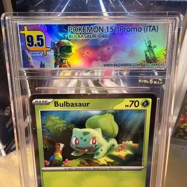 POKEMON 151 PROMO (ITA) - Bulbasaur 046